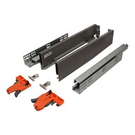 GAMET BOX-31 zásuvka V=89mm, nízka antracit, 450mm GAMET BOX-31 zásuvka V=89mm, nízka antracit, 450mm