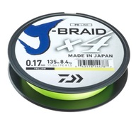 DAIWA J-BRAID X4 YELLOW BRIDGE 135m-0,25mm DAIWA J-BRAID X4 YELLOW BRIDGE 135m-0,25mm