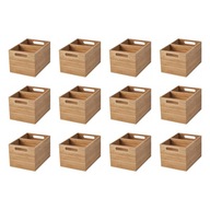 12 ks DRAGAN Box, - bambus 23x17x14 cm 12 ks DRAGAN Box, - bambus 23x17x14 cm