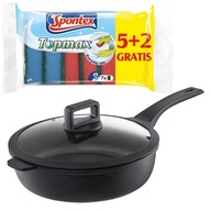 AMBITION FRY PAN 29430 ULTIMO 28cm HLOUBKA + HUBKA AMBITION FRY PAN 29430 ULTIMO 28cm HLOUBKA + HUBKA