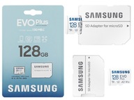 MICRO SD KARTA SAMSUNG EVO PLUS 128GB 130MB/S V30 MICRO SD KARTA SAMSUNG EVO PLUS 128GB 130MB/S V30