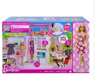 Kompaktný domček + súprava bábiky Barbie