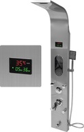 INOX STEELY 5 VLNOVÝ SPRCHOVÝ PANEL INOX STEELY 5 VLNOVÝ SPRCHOVÝ PANEL