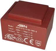 9V 1,5W EI30 transformátor pre PCB zapuzdrené ASN