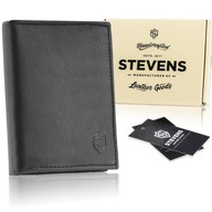 STEVENS Kožená pánska peňaženka LEATHER ako darček Q1 STEVENS Kožená pánska peňaženka LEATHER ako darček Q1