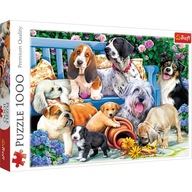 TREFL PUZZLE PSI PSI V ZÁHRADE 1000 EL 10556 TREFL PUZZLE PSI PSI V ZÁHRADE 1000 EL 10556