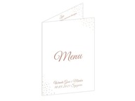 Rozkladacie svadobné menu 10x14cm 4 ks. Rozkladacie svadobné menu 10x14cm 4 ks.