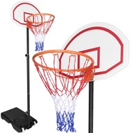 Basketbalový kôš nastaviteľný na mobilnom basketbalovom stojane