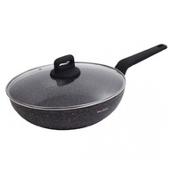 MRAMOROVÝ WOK S VEKOM KLAUSBERG 28cm KB-7668