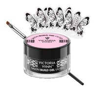 Victoria Vynn Build Gel 50 ml + šablóny + štetec Victoria Vynn Build Gel 50 ml + šablóny + štetec