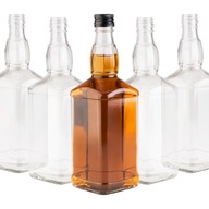 5x sklenená fľaša Daniels 700 ml s uzáverom na nápoje olivový olej cider šťavy rum 5x sklenená fľaša Daniels 700 ml s uzáverom na nápoje olivový olej cider šťavy rum