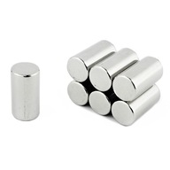 VALCOVÝ NEODYMOVÝ MAGNET 8x15 N38 SADA 7 KUSOV VALCOVÝ NEODYMOVÝ MAGNET 8x15 N38 SADA 7 KUSOV
