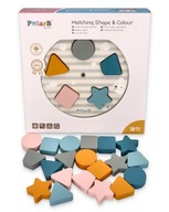 VIGA PolarB Triedič farieb podľa tvarov Puzzle Herné karty Úlohy EDU VIGA PolarB Triedič farieb podľa tvarov Puzzle Herné karty Úlohy EDU