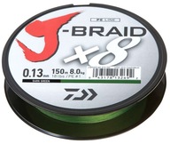 DAIWA J-Braid X8 0,18 12kg 150m Zelen