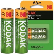 2x BATÉRIE BATÉRIE KODAK AA R6 2600mAh Ni-MH 2ks 2x BATÉRIE BATÉRIE KODAK AA R6 2600mAh Ni-MH 2ks
