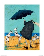 Sam Toft On Jacks Beach - prémiový plagát Sam Toft On Jacks Beach - prémiový plagát