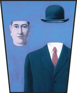Obrazovka Pilgrim od René Magritte Obrazovka Pilgrim od René Magritte