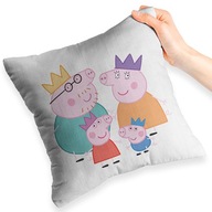 BIELY VANKÚŠ PRE FANOUŠKU AKO DARČEK PEPPA PIG MÓDNY DIZAJN BIELY VANKÚŠ PRE FANOUŠKU AKO DARČEK PEPPA PIG MÓDNY DIZAJN