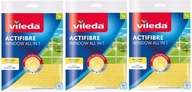 Villeda Actifibre žltá handrička pre okná (32 x 34,5 cm) x 3 kusy