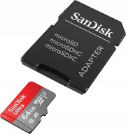 10ks 140MB/s Rýchla SanDisk 64GB micro SDXC SD karta