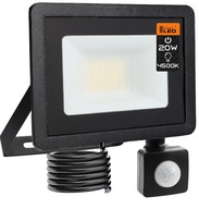 SLIM 20W halogénový LED reflektor so SENZOROM POHYBU a súmrakovým reflektorom SLIM 20W halogénový LED reflektor so SENZOROM POHYBU a súmrakovým reflektorom