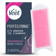 VEET Depilačné pásiky s voskom pre normálnu pokožku