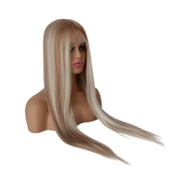 ČIPKOVÁ PREDNÁ Blond parochňa 40/55/80cm + čiapka ZDARMA ČIPKOVÁ PREDNÁ Blond parochňa 40/55/80cm + čiapka ZDARMA