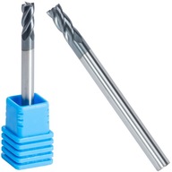 VHM FRÉZA NA PRSTY fi 4mm KARBIDOVÁ 45 HRC 4F L50 VHM FRÉZA NA PRSTY fi 4mm KARBIDOVÁ 45 HRC 4F L50