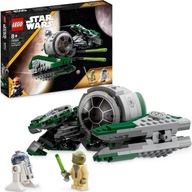 Súprava kociek LEGO Star Wars 75360 Yoda's Jedi Starfighter