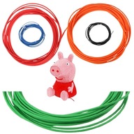 Náplň do 3D pera PCL FILAMENT 25 metrov 5 farieb Náplň do 3D pera PCL FILAMENT 25 metrov 5 farieb