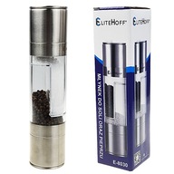 Elitehoff kovový ručný mlynček 70 g, chróm Elitehoff kovový ručný mlynček 70 g, chróm