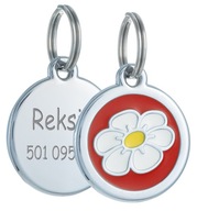 IDENTIFIKAČNÁ ADRESA pre psa gravírovanie KVETY IDENTIFIKAČNÁ ADRESA pre psa gravírovanie KVETY