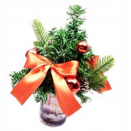 1 ks čačky vianočného stromčeka Pinecone stonka