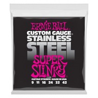 ERNIE BALL 2248 struny z nehrdzavejúcej ocele (9-42) ERNIE BALL 2248 struny z nehrdzavejúcej ocele (9-42)