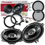 Dištančné podložky reproduktorov do auta PIONEER pre PREDNÉ DVERE RENAULT TWINGO II III Dištančné podložky reproduktorov do auta PIONEER pre PREDNÉ DVERE RENAULT TWINGO II III