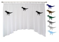 Záves DINOSAURS T-REX prívesky COLORS 300x145