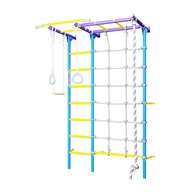 Gymnastický rebrík pre deti Next-5 fialový