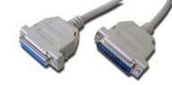 LPT predlžovací kábel pre tlačiareň DB25 DSUB 25p 2m