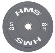 Olympijská doska na činku Barbell, pogumovaná, 5 kg