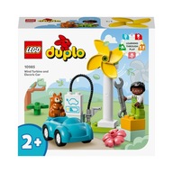 LEGO DUPLO Veterná turbína a elektrické autíčko LEGO DUPLO Veterná turbína a elektrické autíčko