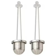 IKEA ANGSBLAVINGE nálevník na čaj, 2 ks, DVA oceľové lúhovače IKEA ANGSBLAVINGE nálevník na čaj, 2 ks, DVA oceľové lúhovače
