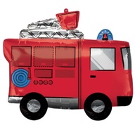 Fólia BALLOON FIRE TRUCK hasič narodeniny Fólia BALLOON FIRE TRUCK hasič narodeniny