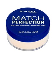 RIMMEL Match Perfection sypký prášok 10G RIMMEL Match Perfection sypký prášok 10G