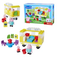 BIG Camper Blocks Peppa Pig 54 ks + 4 figúrky