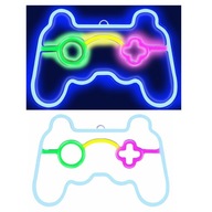 NEON PLEXI LED GAMEPAD IZBA PRE HRÁČA VIAC FAREBNÝ DEKORATÍVNY DARČEK NEON PLEXI LED GAMEPAD IZBA PRE HRÁČA VIAC FAREBNÝ DEKORATÍVNY DARČEK