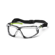 Číre ochranné okuliare Active Gear Vision 640 s gumeným uchytením Číre ochranné okuliare Active Gear Vision 640 s gumeným uchytením