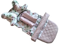 Vložka do kočíka Rose S + vankúšik + chrániče pásov a čelenka Vložka do kočíka Rose S + vankúšik + chrániče pásov a čelenka