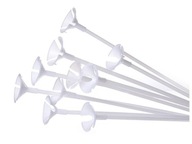 Tyčinky s balónovými zátkami, SOLID Reusable, 40 cm, 100 ks. Tyčinky s balónovými zátkami, SOLID Reusable, 40 cm, 100 ks.