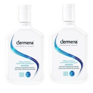 DERMENA Set šampón proti vypadávaniu vlasov, 2x200ml DERMENA Set šampón proti vypadávaniu vlasov, 2x200ml