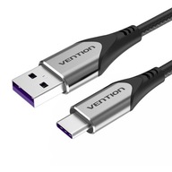 VENTION KÁBEL USB 2.0 NA USB-C 1,5M RÝCHLE NABÍJANIE 5A SCP QC VENTION KÁBEL USB 2.0 NA USB-C 1,5M RÝCHLE NABÍJANIE 5A SCP QC